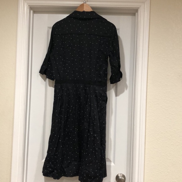 White House Black Market Polka dot Midi Dress - Picture 10 of 14